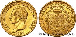 ITALY - KINGDOM OF SARDINIA 20 Lire Charles Félix 1828 Turin