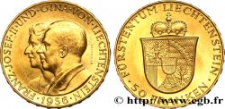 LIECHTENSTEIN - PRINCIPAUTÉ DE LIECHTENSTEIN - FRANÇOIS JOSEPH II 50 Franken 1956 