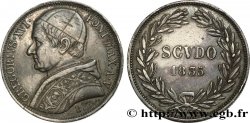 ITALIEN - KIRCHENSTAAT - GREGOR XVI. Scudo 1835 Bologne SS 