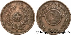 PARAGUAY 2 Centesimos 1870 Heaton