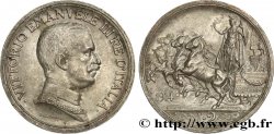 ITALY 2 Lire Victor Emmanuel III 1914 Rome 
