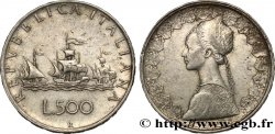 ITALIE 500 Lire “caravelles” / dame du style de la renaissance 1959 Rome - R