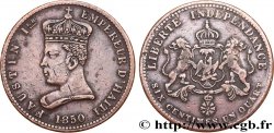 HAITI 6 Centimes 1/4 Empereur Faustin Ier 1850 