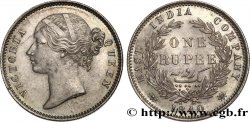 BRITISH INDIA 1 Roupie East India Company Victoria 1840 Bombay ou Calcutta