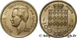 MONACO 100 Francs Rainier III 1956 Paris