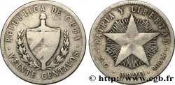 CUBA 20 Centavos 1920  TB 