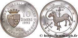 ANDORRA 10 Diners Proof Agnvs Dei 1995 