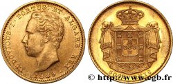 PORTUGAL 5000 Reis Louis Ier 1889  VZ 