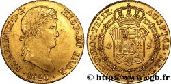 SPAIN - KINGDOM OF SPAIN - FERDINAND VII 4 Escudos 1820 Madrid