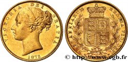 GREAT BRITAIN - VICTORIA 1 Souverain 1872 Londres