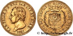 ITALY - KINGDOM OF SARDINIA - CHARLES-FELIX 40 Lire 1825 Turin