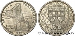 PORTUGAL 20 Escudos Pont Salazar de Lisbonne 1966 