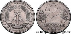 ALLEMAGNE RÉPUBLIQUE DÉMOCRATIQUE 2 Mark emblème de la RDA 1957 Berlin