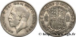ROYAUME-UNI 1/2 Crown Georges V 1929 