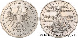 ALLEMAGNE 5 Mark Proof / Félix Mendelssohn Bartholdy 1984 Hambourg