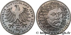 DEUTSCHLAND 5 Mark Proof Martin Luther 1983 Karlsruhe