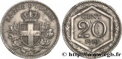 ITALIE 20 Centesimi écu 1919 Rome