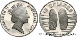 AUSTRALIEN 10 Dollars Proof Pingouins 1992 