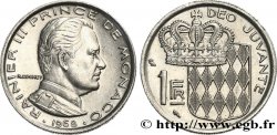 MONACO 1 Franc Rainier III 1968 Paris