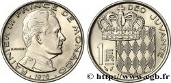 MONACO 1 Franc Rainier III 1976 Paris