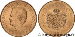 MONACO 10 Francs Rainier III 1975 Paris