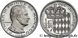 MONACO 1/2 Franc Rainier III 1982 Paris