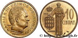 MONACO 10 Centimes Rainier III 1962 Paris