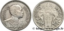THAÏLANDE 1/4 Baht roi Rama VI Phra Maha Vajrajudh 1919  TTB 