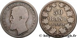 RUMÄNIEN 50 Bani Charles Ier 1900 Bucarest