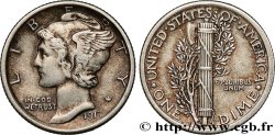 VEREINIGTE STAATEN VON AMERIKA 1 Dime Mercury 1917 Philadelphie
