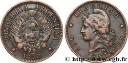 ARGENTINIEN 2 Centavos 1890 