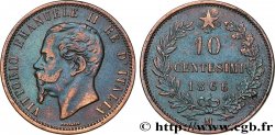 ITALIE 10 Centesimi Victor Emmanuel II 1866 Milan