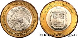 MEXIQUE 100 Pesos 180e anniversaire de la Fédération : État de Tamaulipas 2004 Mexico