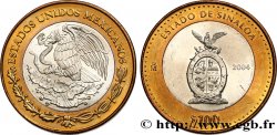MEXICO 100 Pesos 180e anniversaire de la Fédération : État de Sinaloa 2004 Mexico