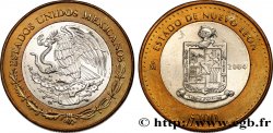 MEXICO 100 Pesos 180e anniversaire de la Fédération : État de Nuevo Leon 2004 Mexico