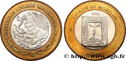 MESSICO 100 Pesos 180e anniversaire de la Fédération : État de Morelos 2004 Mexico