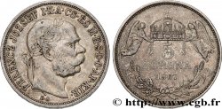 HONGRIE 5 Korona François-Joseph 1907 Kremnitz TTB 