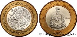 MEXIQUE 100 Pesos 180e anniversaire de la Fédération : État de Colima 2005 Mexico
