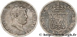 ITALIE - ROYAUME DES DEUX-SICILES 120 Grana Ferdinand II 1856 Naples TB+ 