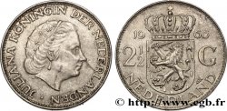 NETHERLANDS 2 1/2 Gulden Juliana 1966 Utrecht