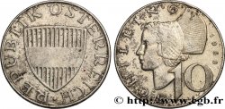 AUSTRIA 10 Schilling 1958 