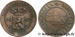 INDES NEERLANDAISES 2 1/2 Cents 1857 Utrecht