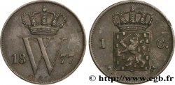 NETHERLANDS 1 Cent lion couronné 1877 Utrecht