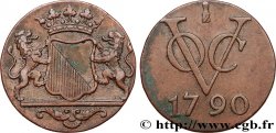 NIEDERLÄNDISCH-INDIEN 1 Duit armes d’Utrecht 1790 
