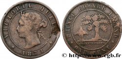 CANADA 1 Cent île du Prince Edouard Victoria 1871 