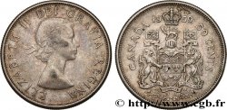 KANADA 50 Cents Elisabeth II 1959 