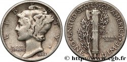 VEREINIGTE STAATEN VON AMERIKA 1 Dime Mercury 1944 Philadelphie
