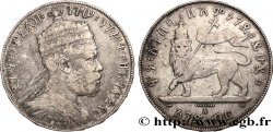ETHIOPIA 1 Birr Menelik II EE1889 1897 Paris