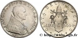VATICAN ET ÉTATS PONTIFICAUX 500 Lire Paul VI an III  1965 Rome SPL 