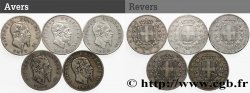 SILVER INVESTMENT Lot de 5 Lire Victor Emmanuel II n.d 